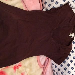 Brown t shirt